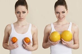 breast augmentation with fruit