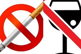 stop smoking and drinking alcohol before breast augmentation